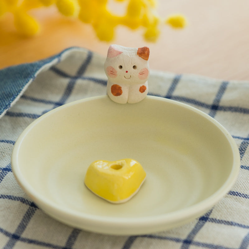 Kawaii Kitten Incense Holder