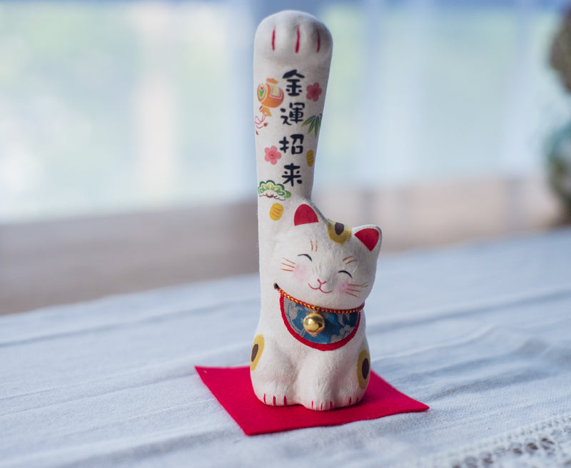 Japanese Lucky Cat Figurine