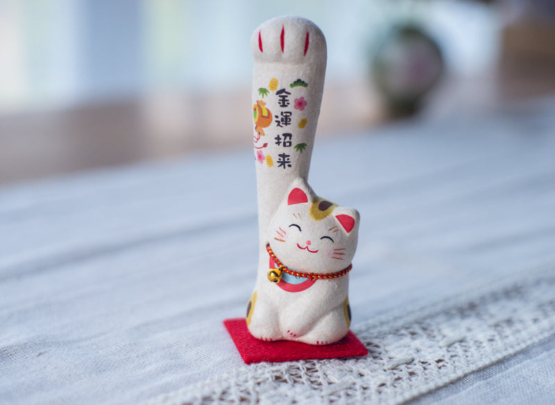 Japanese Lucky Cat Figurine