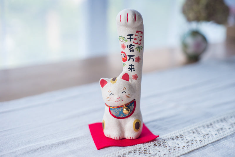 Japanese Lucky Cat Figurine