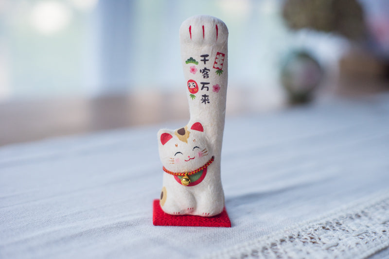 Japanese Lucky Cat Figurine