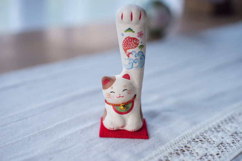 Japanese Lucky Cat Figurine