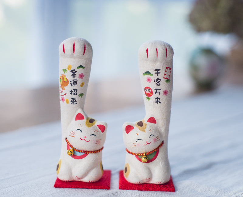 Japanese Lucky Cat Figurine