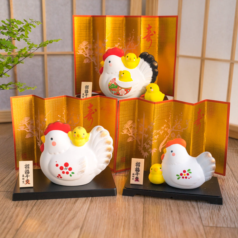 Cute Rooster Figurine