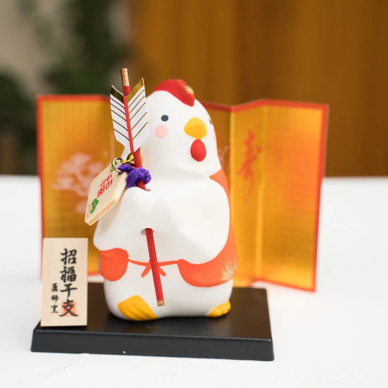 Cute Rooster Figurine