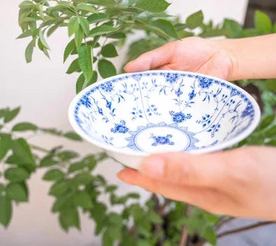 Japanese Vintage Style Ceramic Coffee Cup And Plate