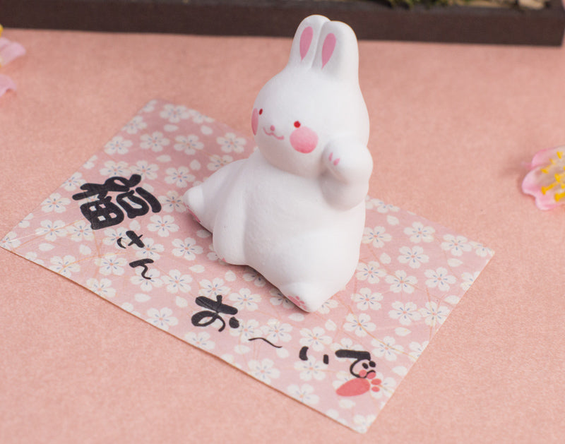 Japanese Cute Rabbit Figurines