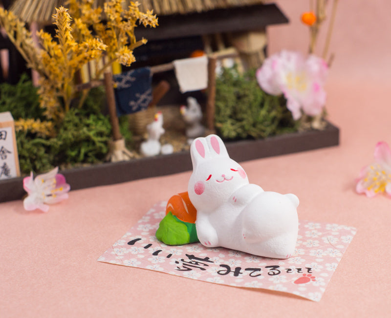 Japanese Cute Rabbit Figurines