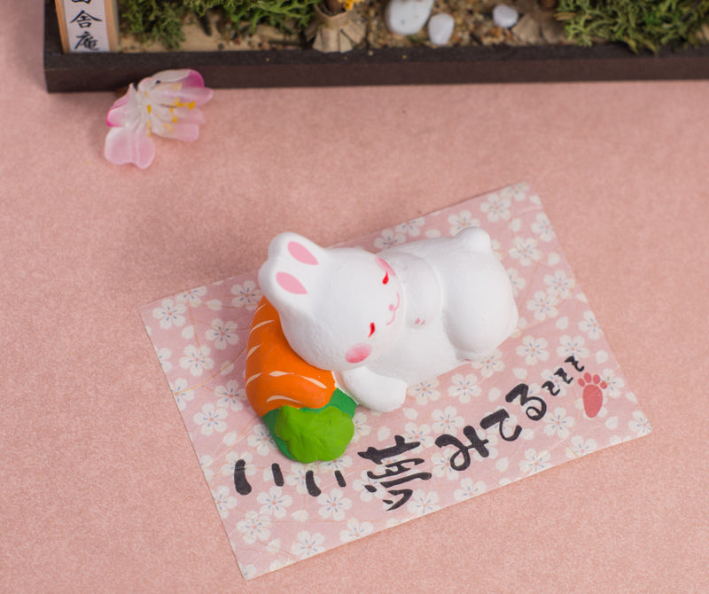 Japanese Cute Rabbit Figurines