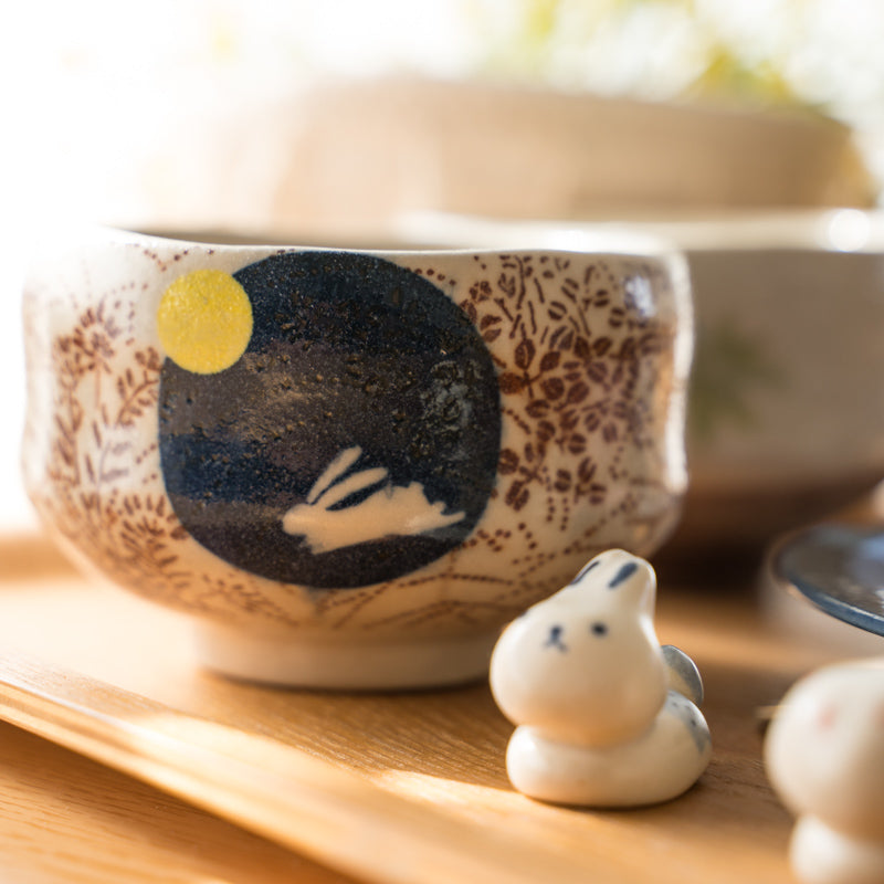 Japanese Handcrafted Sakura Matcha Bowl