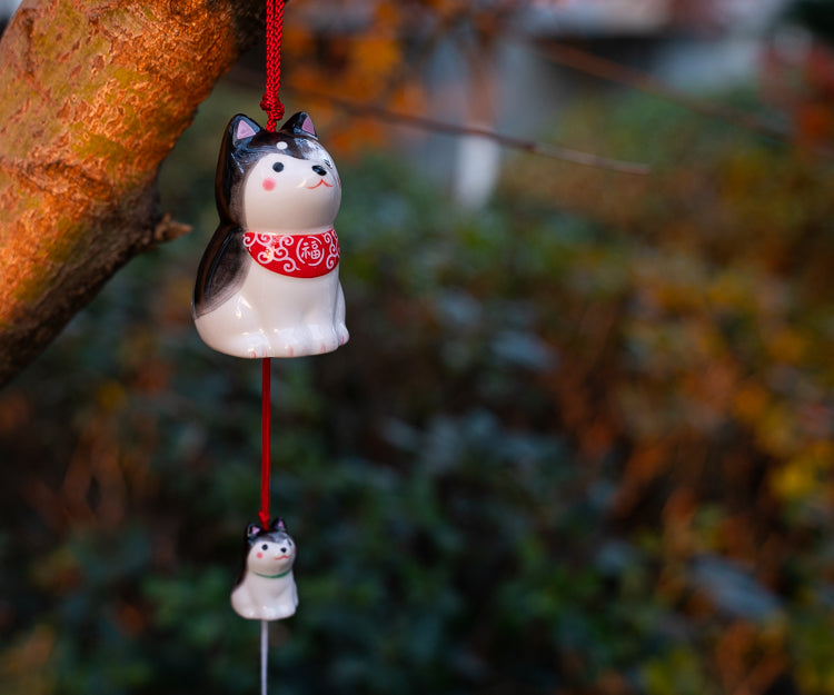 Japanese Cute Shiba Inu Wind Chimes