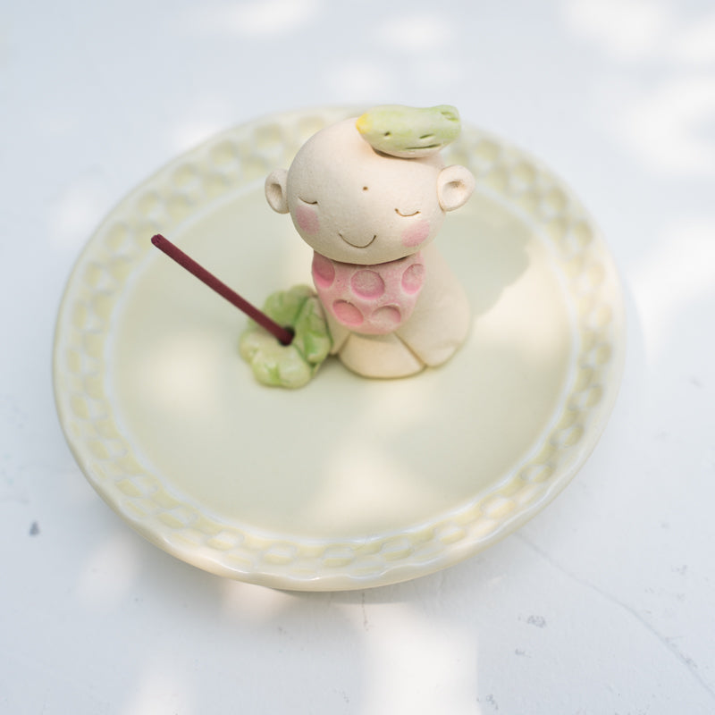 Japanese Cute Little Men Stick Incense Holder