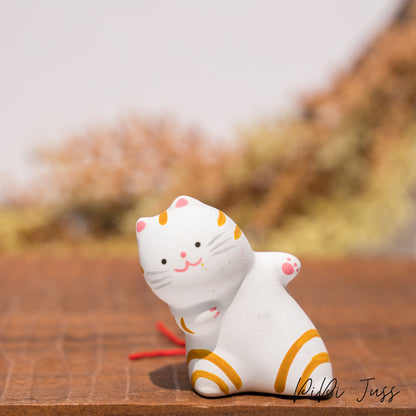 Cute Cat, Frog, Rabbit, Shiba Inu And Tiger Figurine