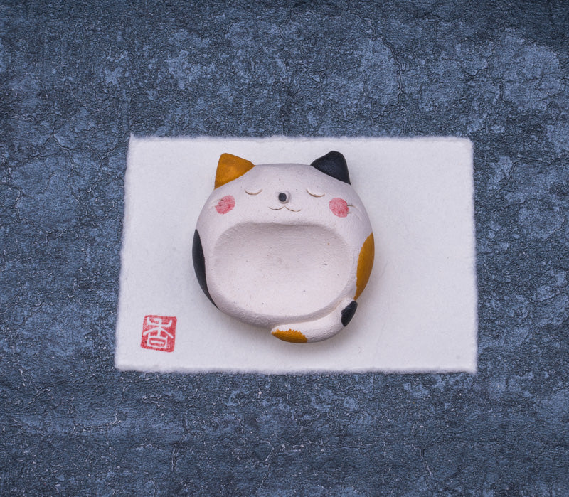 Cute Sleeping Cat Stone Diffuser