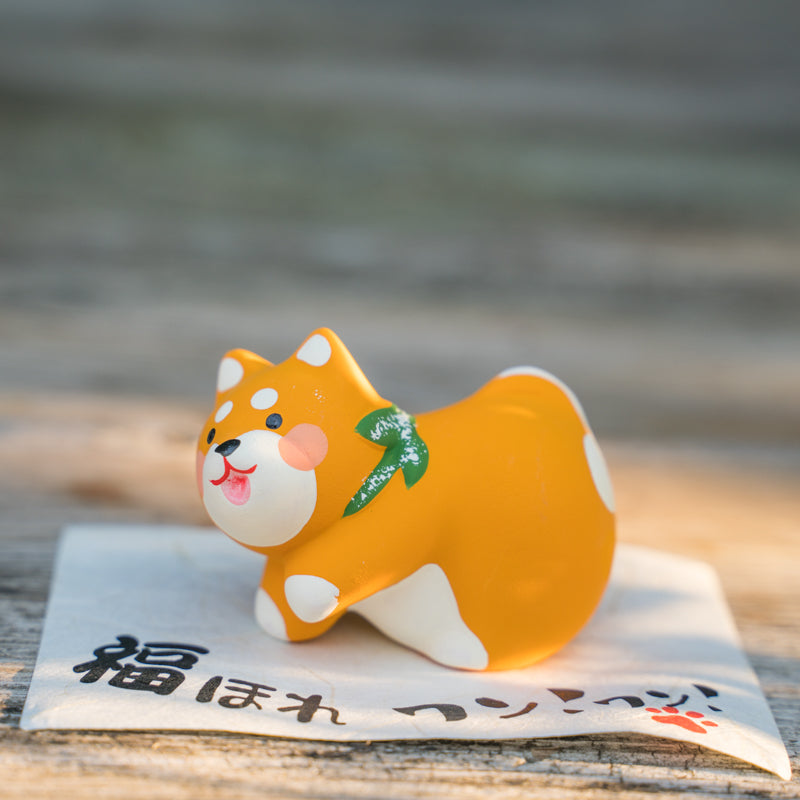 Japanese Kawaii Shiba Inu Figurines