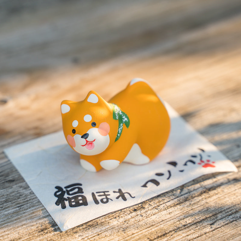 Japanese Kawaii Shiba Inu Figurines