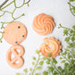 Set of 5 Cute Cookies Fridge Magnet