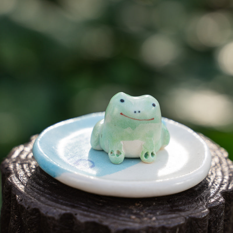 Cute Frog Incense Stick Holder