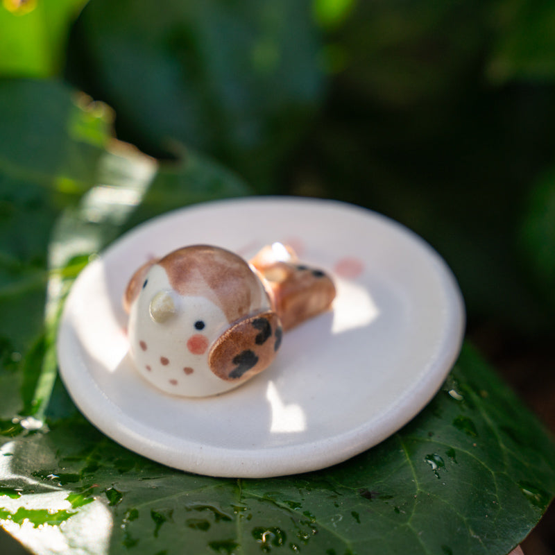 Cute Sparrow Incense Holder