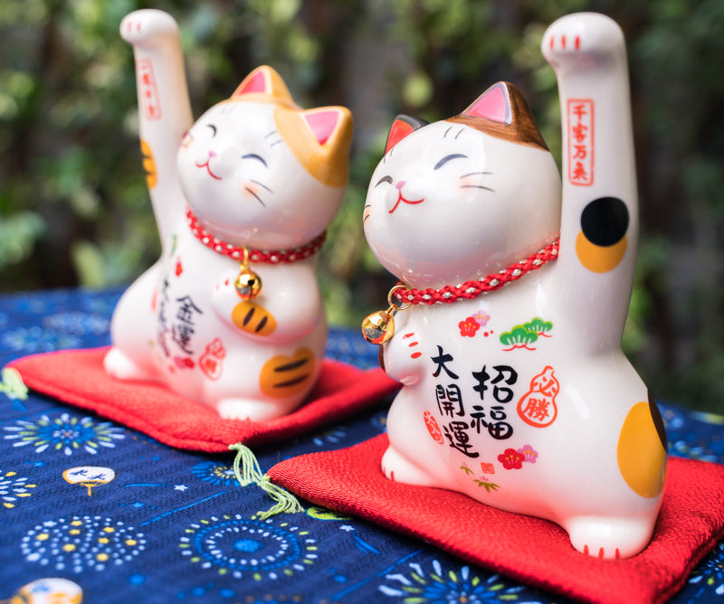 Japanese Lucky Cat Figurine