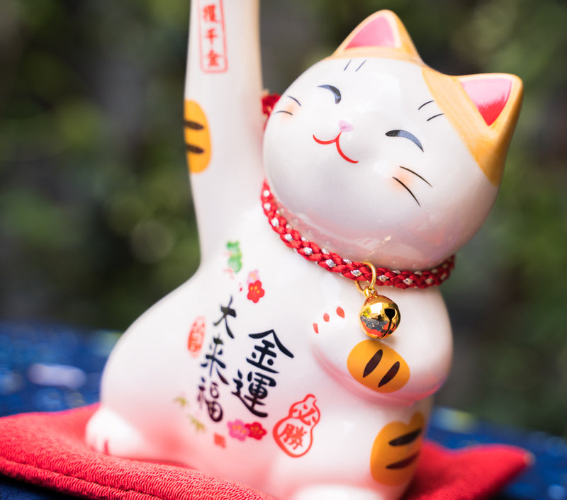 Japanese Lucky Cat Figurine