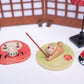 Cute Dog & Daruma Doll Stick Incense Holder