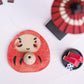 Cute Dog & Daruma Doll Stick Incense Holder