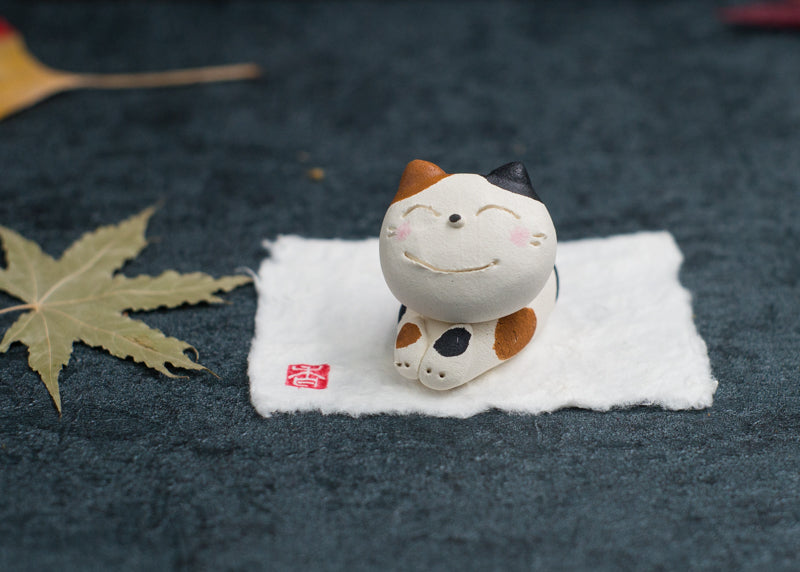 Japanese Cute Animal Pottery Clay Stone Diffuser