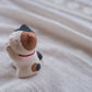 Japanese Handmade Cute Praying Kitten Figurine