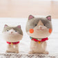 Japanese Adorable Cat And Kitten Figurines