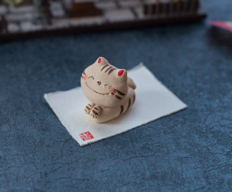 Japanese Cute Animal Pottery Clay Stone Diffuser