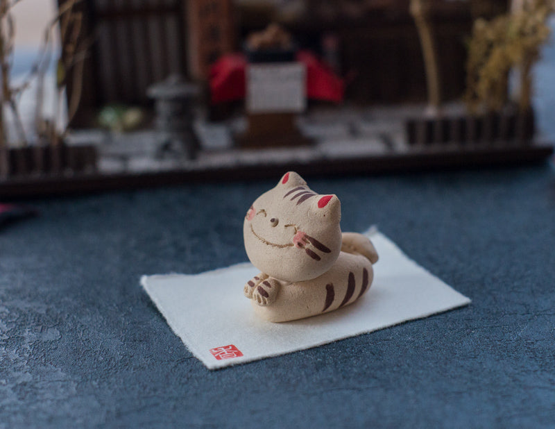 Japanese Cute Animal Pottery Clay Stone Diffuser