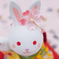 Japanese Cute Handmade Bunny Wearing Kimono Figurine