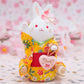 Japanese Cute Handmade Bunny Wearing Kimono Figurine