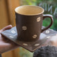 Coffee Bean Coffee Cup & Saucer