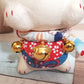 Japanese Cute Lucky Cat Holding Its Face Figurine