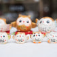 Japanese Kwaii Owl Figurines