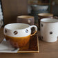 Coffee Bean Coffee Cup & Saucer