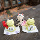 Japanese Cute Cat & Shiba Inu & Frog & Rabbit Figurine