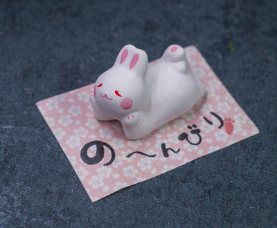 Japanese Cute Rabbit Figurines