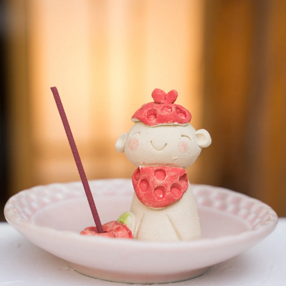 Japanese Cute Little Men Stick Incense Holder