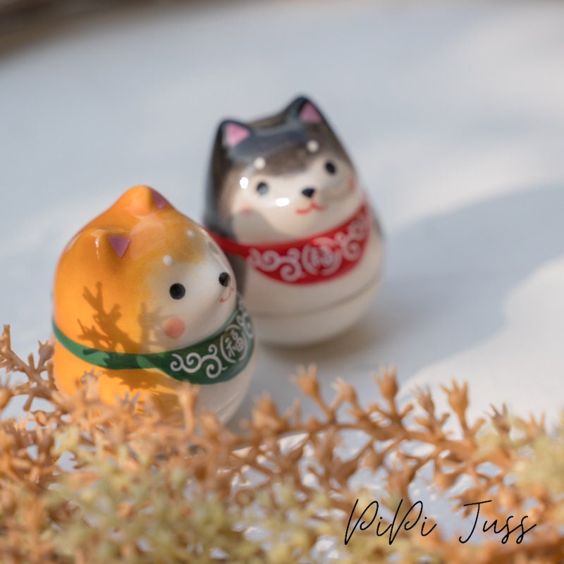 Cute Shina Inu Roly-Poly