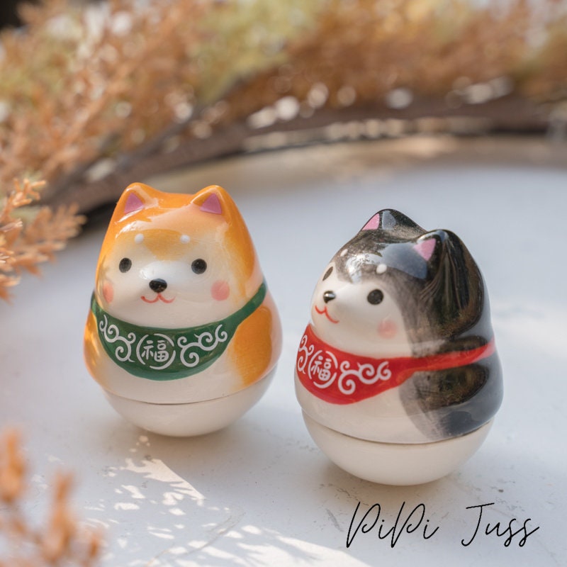 Cute Shina Inu Roly-Poly