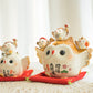 Japanese Cute Owl Figurines