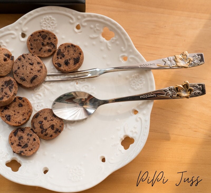 Coffee And Dessert Spoon & Fork