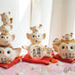 Japanese Cute Owl Figurines