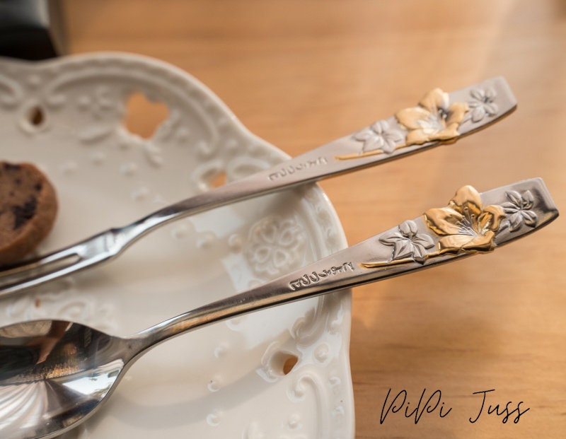 Coffee And Dessert Spoon & Fork