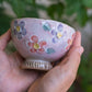 Japanese Vintage Hand-Painted Flower Coffee Mug & Tea Pot