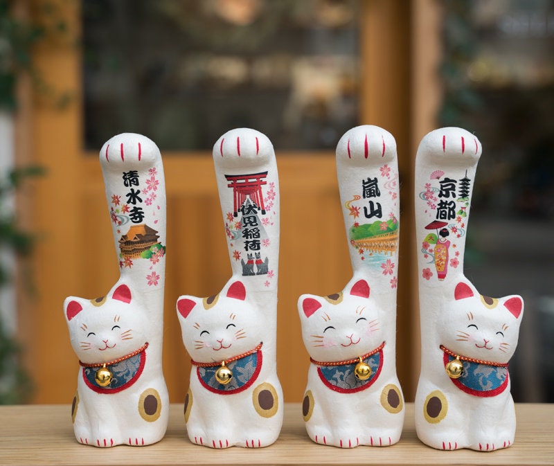 Japanese Lucky Cat Figurine