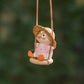 Cute Swing Duck Vehicle Rearview Mirror Ornament & Car Air Freshener